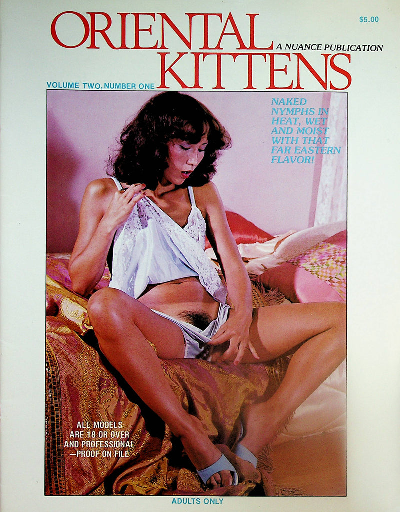 Oriental Kittens Magazine  Nymph Kiki In Heat  vol.2 #1  1990's  by Nuance    091824lm-p