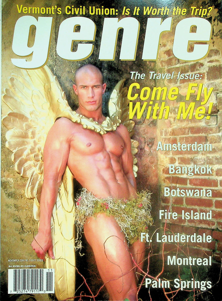 Genre Gay Interest Magazine   The Travel Issue: Come Fly With Me!  November 2000   042326lmp