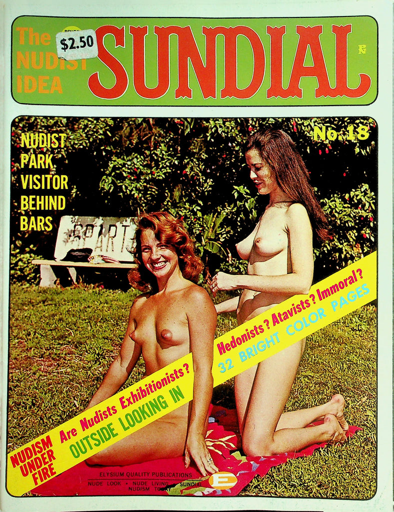 Sundial The Nudist Idea Magazine  Are Nudists Exhibitionists? Outside Looking In #18  1964      071026lmp-GSC