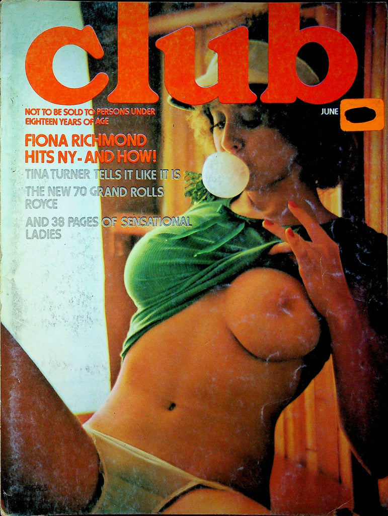 Club Magazine Fiona Richmond & Tina Turner June 1975 051023RP