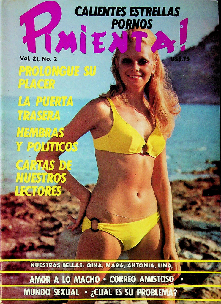 Pimienta! Spanish Magazine Ft. Gina & Mara Vol.21 No.2 091625RP-