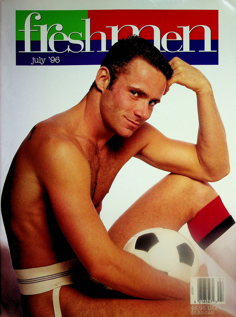 Freshmen Gay Magazine  Coverguy Sky Thompson  July 1996  052625lm-p