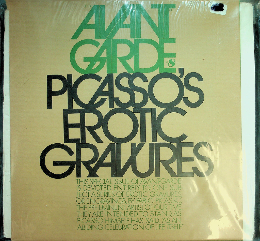 Avant Garde Magazine  Picasso's Erotic Gravures   #8 1960's  053126lmp-GSC