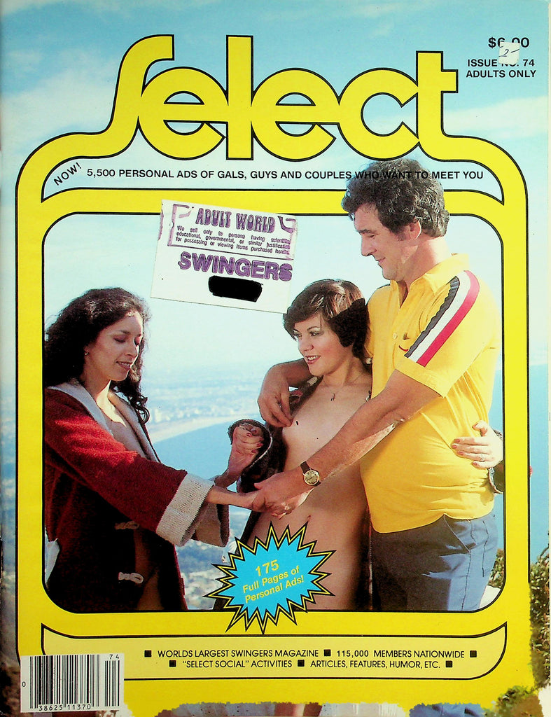 Select Swingers Contact Magazine  #74 1982     062726lmp-GSC
