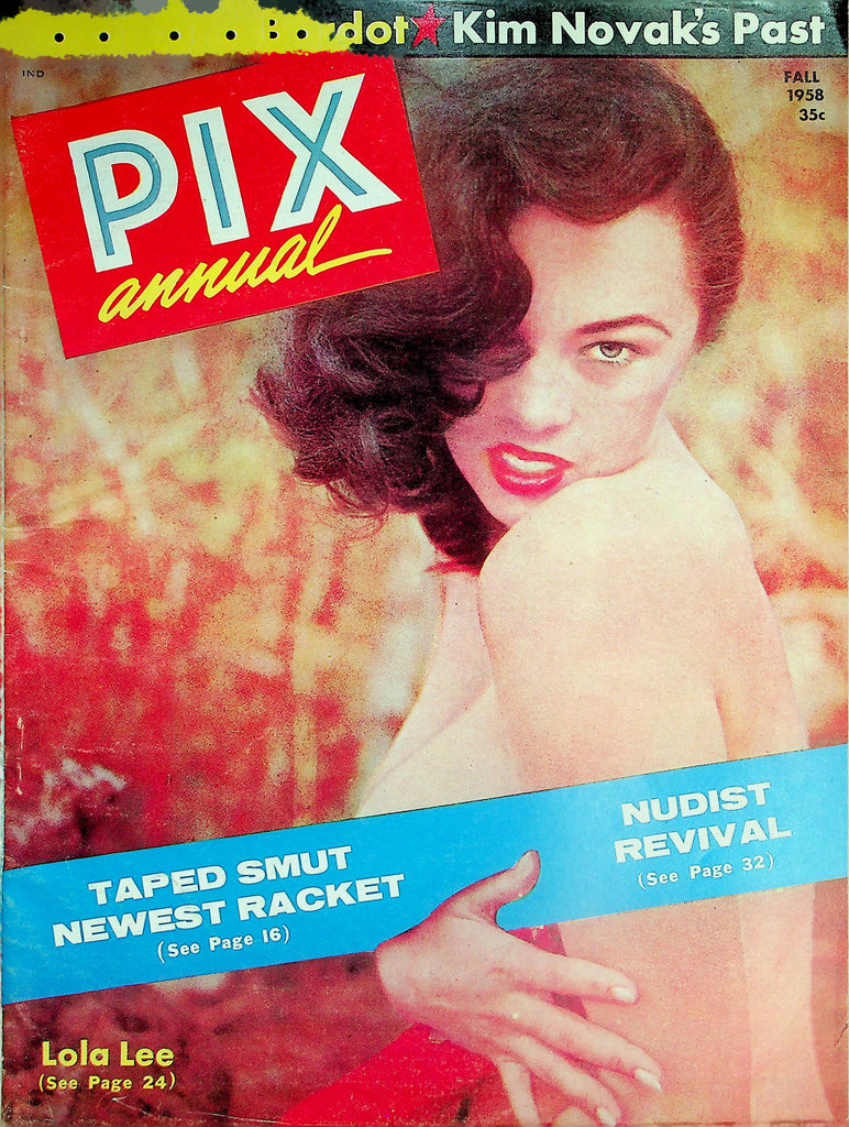 Pix Annual Magazine  Brigitte Bardot  Fall 1958   052726lmp-GSC