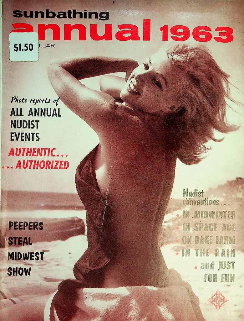 Sunbathing Annual 1963 Nudist Magazine  Nudest Conventions       072226lmp-GSC