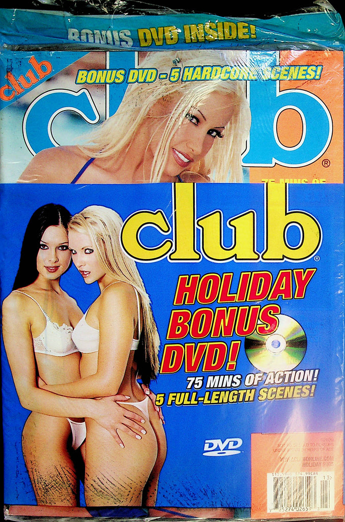 Club Magazine w/ Bonus DVD   Holiday 2005   new/sealed   011024lm-p