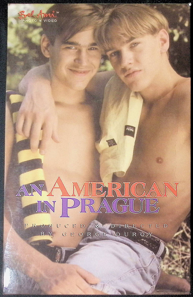 An American In Prague Belami Photo & Video, Inc. Gay VHS 1997 101124JKVHS