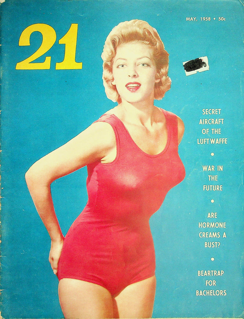 21 Magazine  Legs / Susan Darby  May 1958 w/cf     032326lmp
