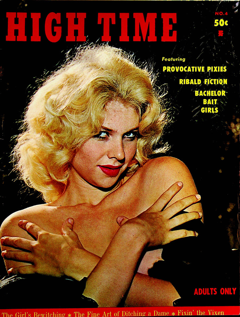 High Time Vintage Magazine  The Girl's Bewitching  #4  1961    051123lm-p