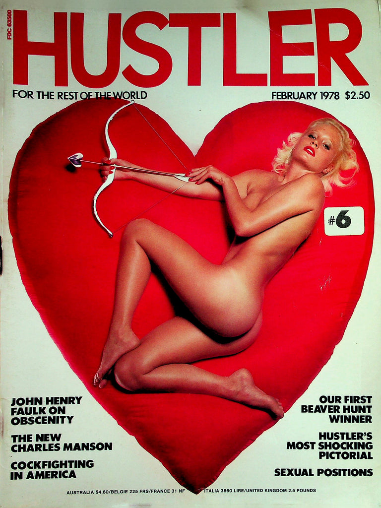 Hustler Magazine  Centerfold First Beaver Hunt Winner Beverly  February 1978     043026lmp