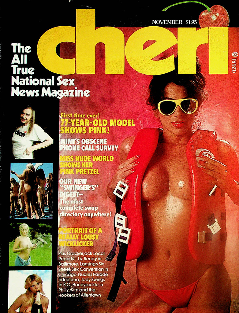 Cheri Magazine  Centerfold Girl Sybil / Miss Nude World  November 1977   020624lm-p2