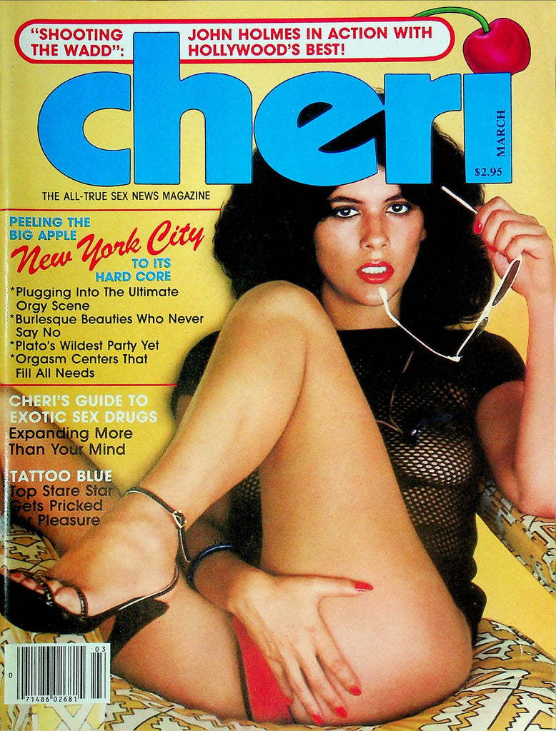 Cheri Magazine Ft. Tattoo Blue & Julia St. Vincent March 1982 022625RP