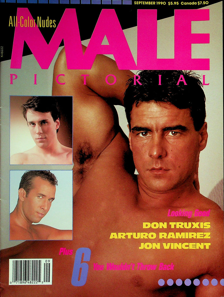 Male Pictorial Gay Magazine  Don Truxis, Arturo Ramirez, Jon Vincent   September 1990      100526lmp-GSC