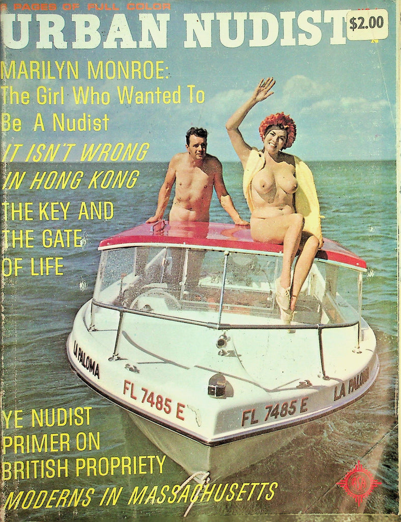 Urban Nudist Magazine  Marilyn Monroe The Girl Who Wanted To Be A Nudist   vol.1 #6  June 1963     090826lmp-GSC