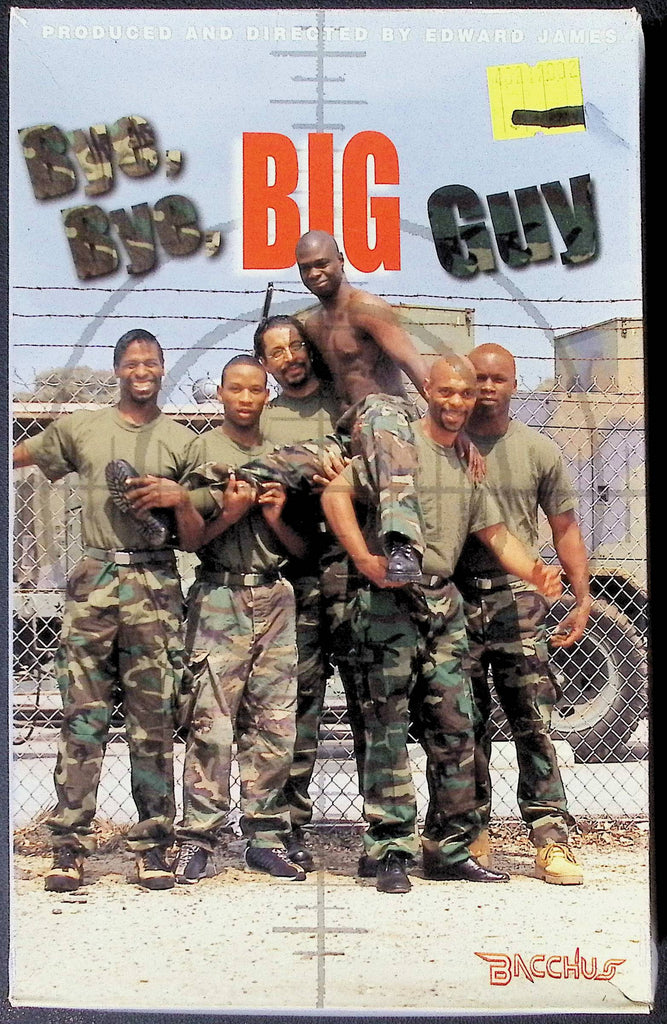 Bye, Bye, Big Guy Bacchus Releasing Gay VHS 2000 101824JKVHS3