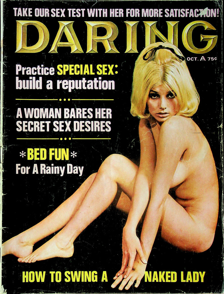 Daring Magazine How To Swing A Naked Lady October 1970 101325RP-