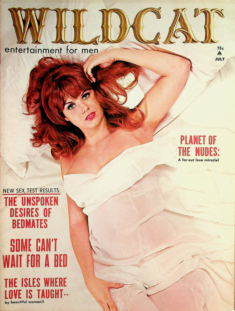 Wildcat Vintage Magazine  Tiffany Lund / Unspoken Desires Of Bedmates July 1968     022326lmp