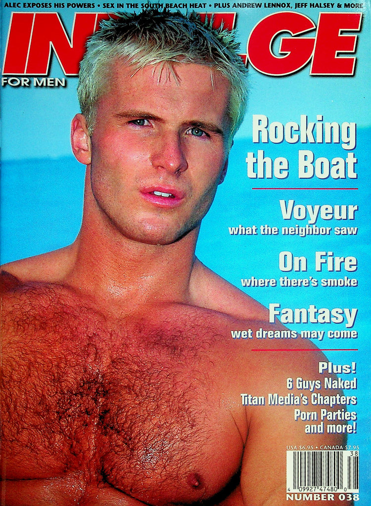Indulge Gay Magazine  Cover Guy Alec Powers  #38 March 1999    041826lmp