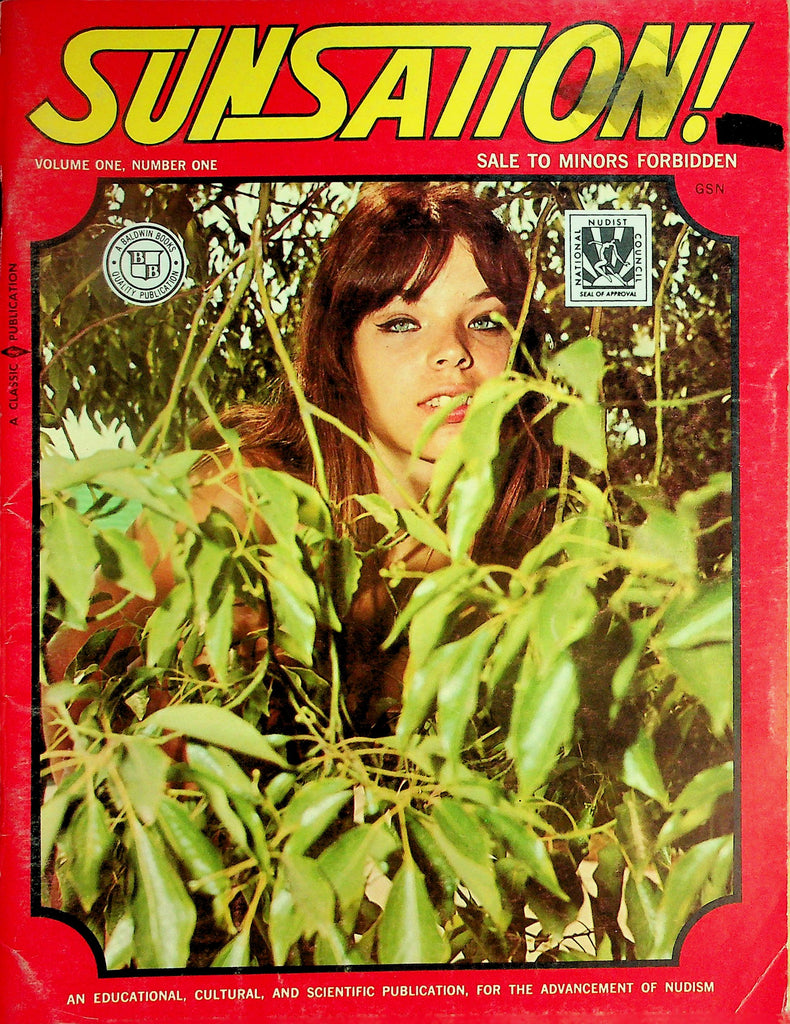 Sunsation Nudist Magazine   Nudist Life   vol.1 #1  1960's     101426lmp-GSC
