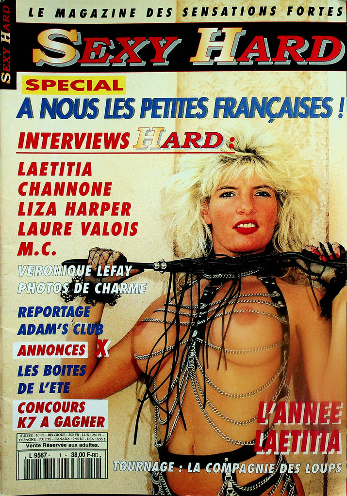 Sexy Hard French International Magazine  Covergirl L'Annee Laetitia   1990's    090825lm-p