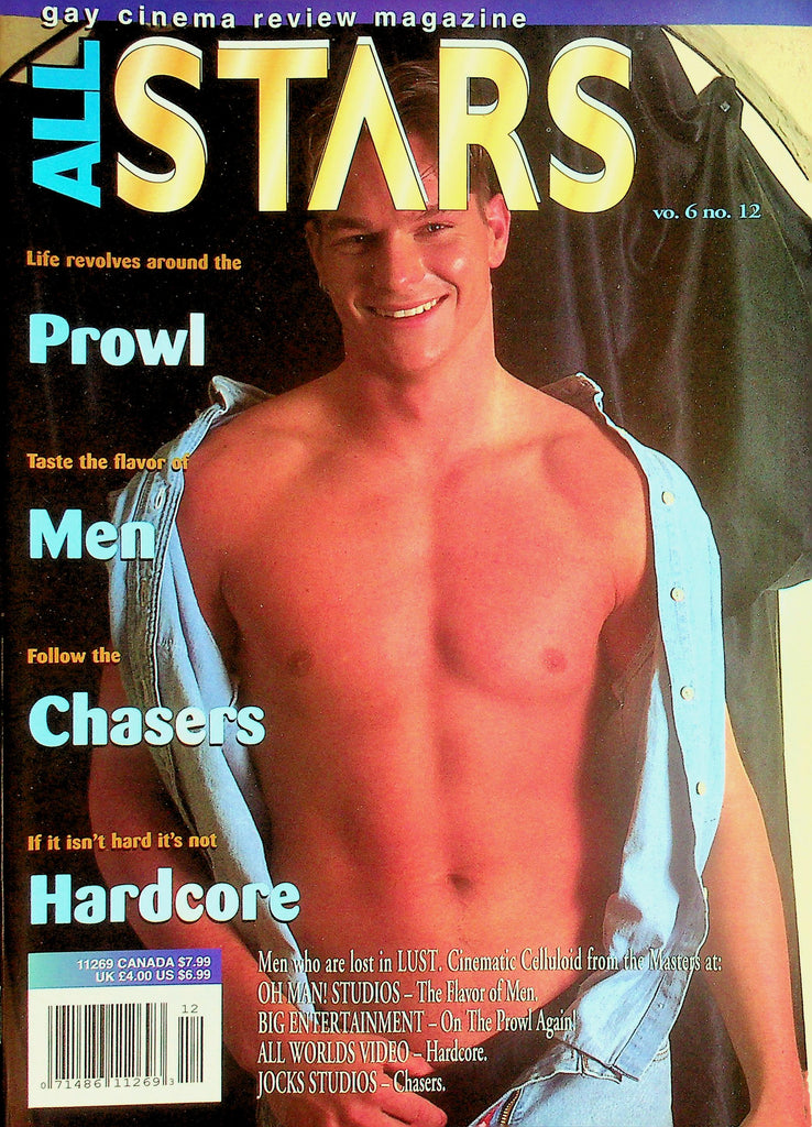 Allstars Gay Cinema Review Magazine  Taste The Flavor Of Men / Hodge Armstrong  vol.6 #12  December 1997   041626lmp