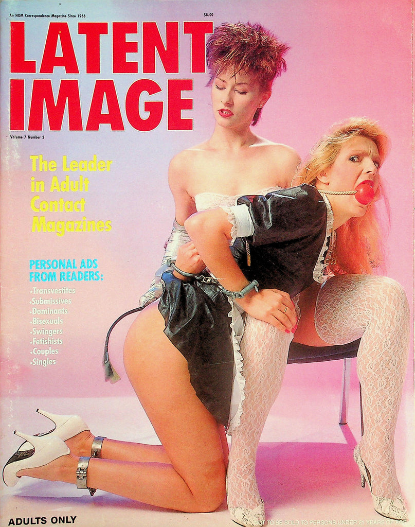 Laten Image Fetish Contact Magazine   vol.7 #2  1989 by HOM    051526lmp