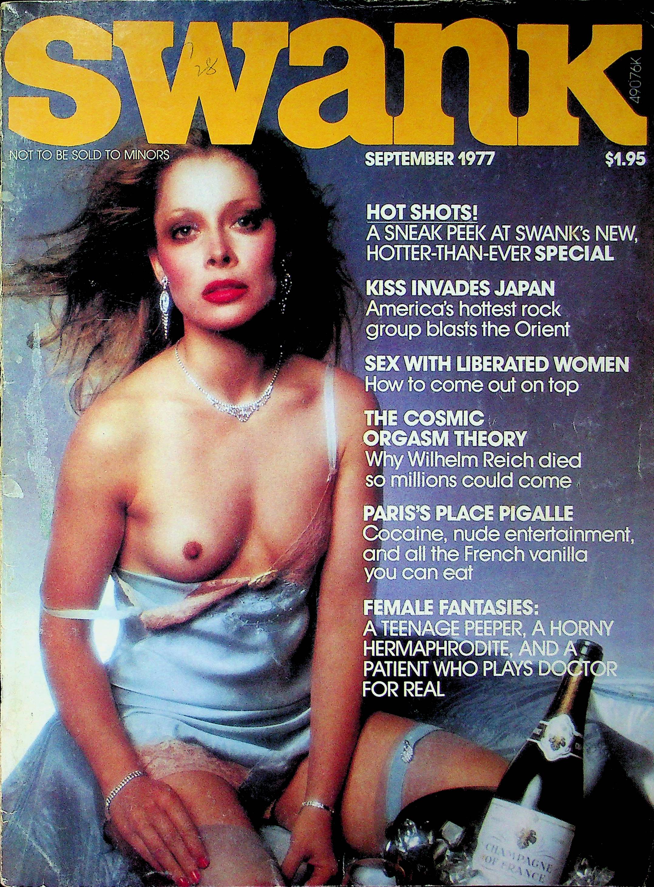 Swank Magazine Kiss Invades Japan September 1977 071723RP pic