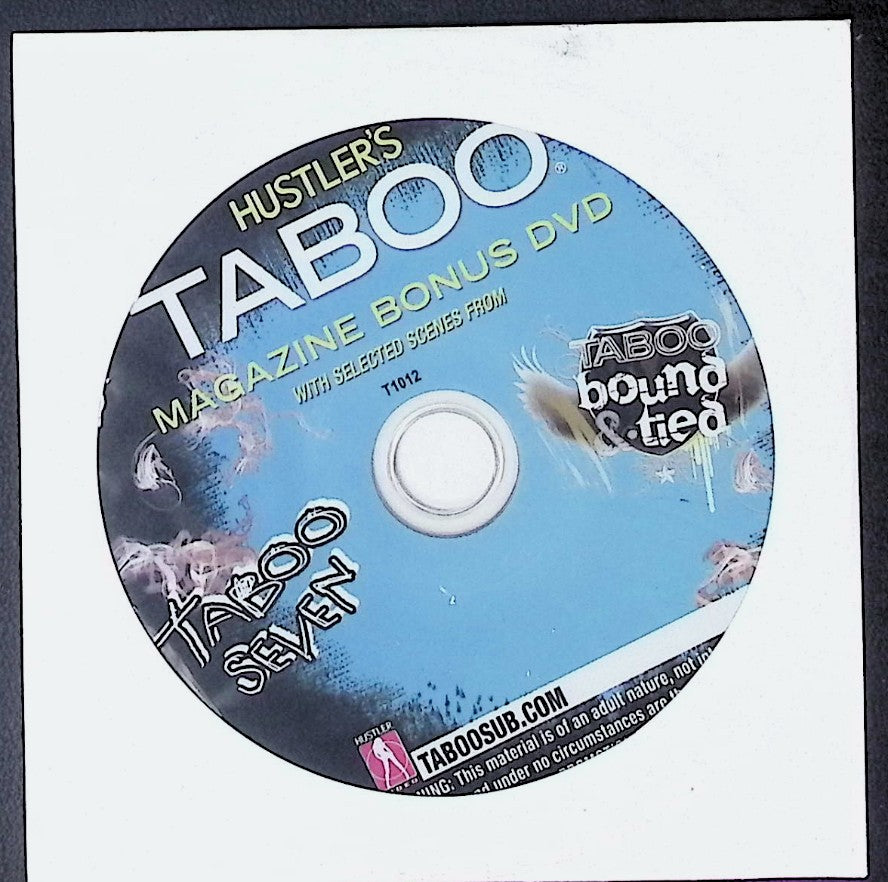 Taboo Magazine Bonus DVD #T1012 Hustler Video 121725AKDVD-D36