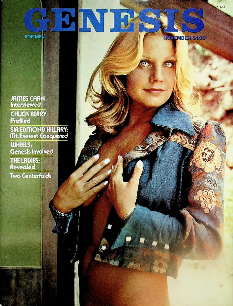 Genesis Magazine  James Cann Interview / With Two Centerfolds!  November 1973  051225lm-p