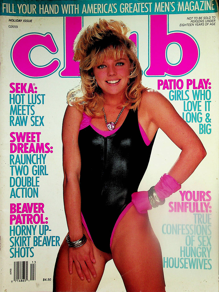 Club Magazine  Seka  Holiday Issue 1989    110424lm-p