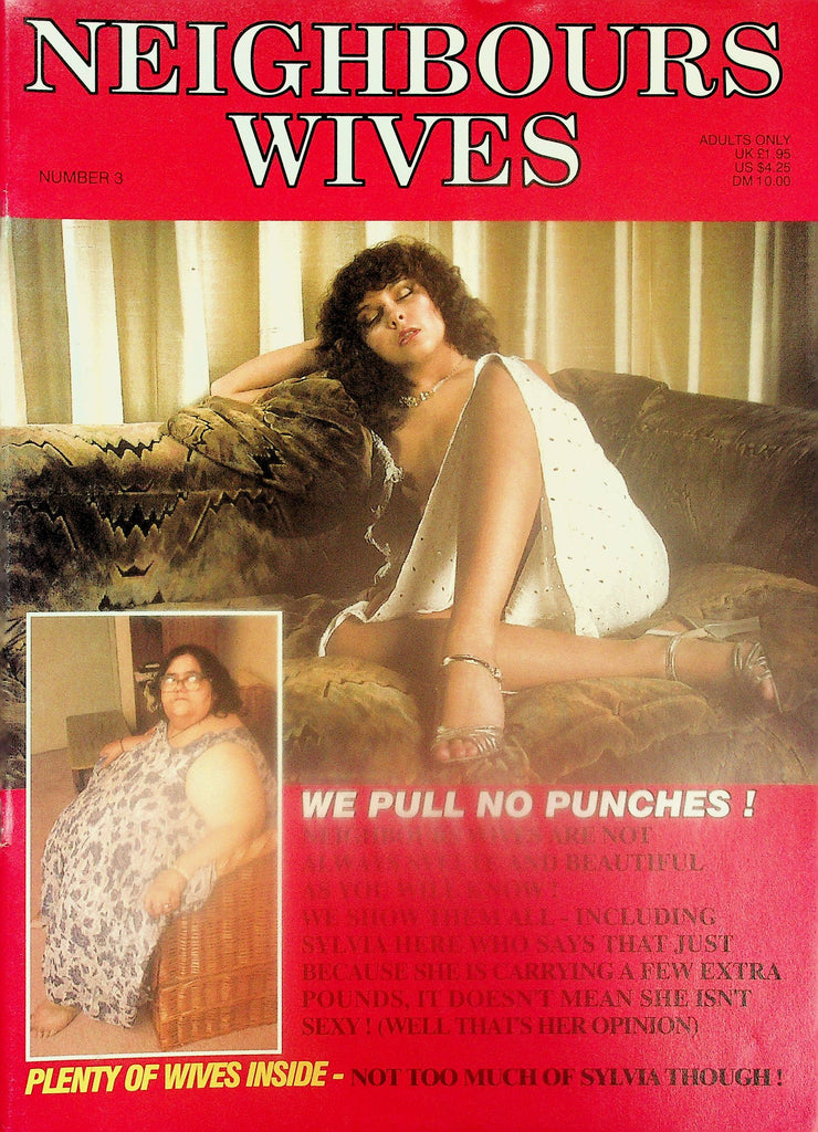 Parade Neighbors Wives Magazine   Covergirl Sonia  #3 1990's   102725lm-p