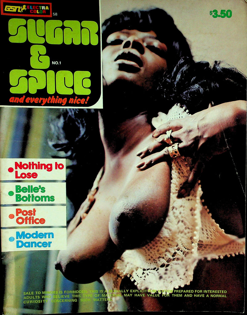 Sugar & Spice Magazine  Belle's Bottoms / Modern Dancer #1 1970's  090426lmp-GSC