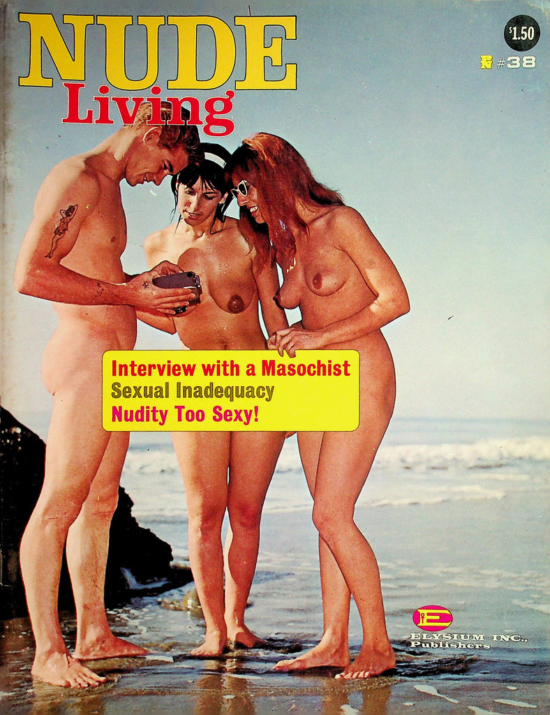 Nude Living Magazine  Interview With A Masochist / Nudity Too Sexy!  #38 1966     by Elysium   050926lmp
