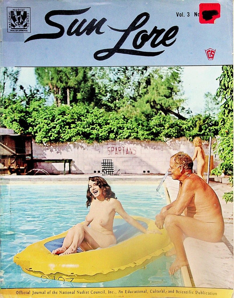 Sun Lore Nudist Magazine  January 1966   041225lm-p