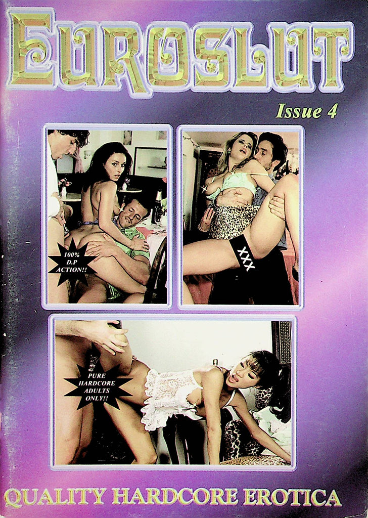 Euro Slut International Digest Magazine  Dana's Anal Dream / Little China Slut  #4  1990's   112223lm -p