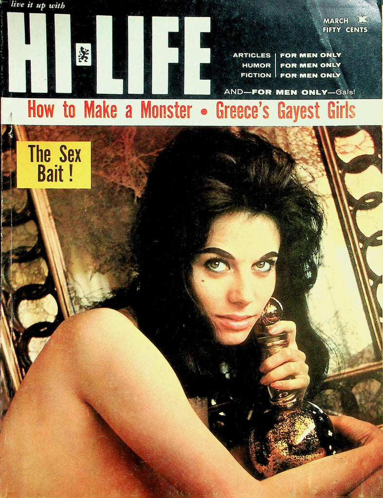 Hi-Life Magazine   Cover Girl Ebon / The Sex Bait!   March 1963  040226lmp