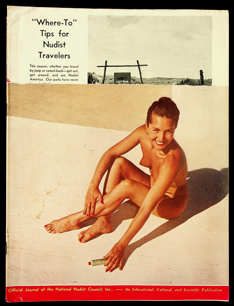 Sunshine & Health Nudist Magazine V.28 No. 8 August 1959 Nudist Travel 082026hrp-33