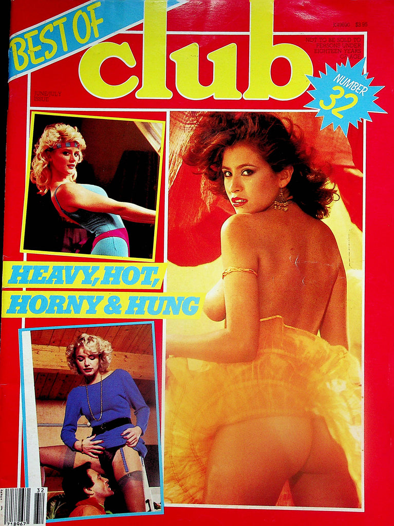 Best Of Club Magazine  Heavy, Hot, Horny & Hung / Covergirl Tina  #32  1980's     022425lm-p