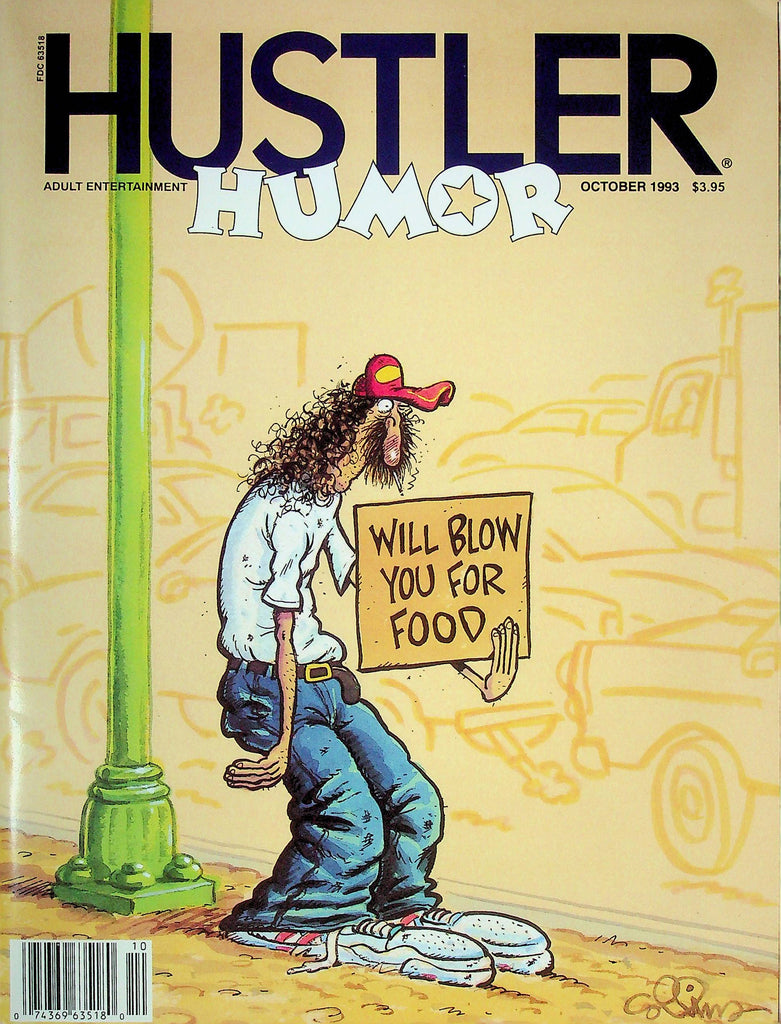 Hustler Humor Magazine Re-Tail October 1993 092524RP