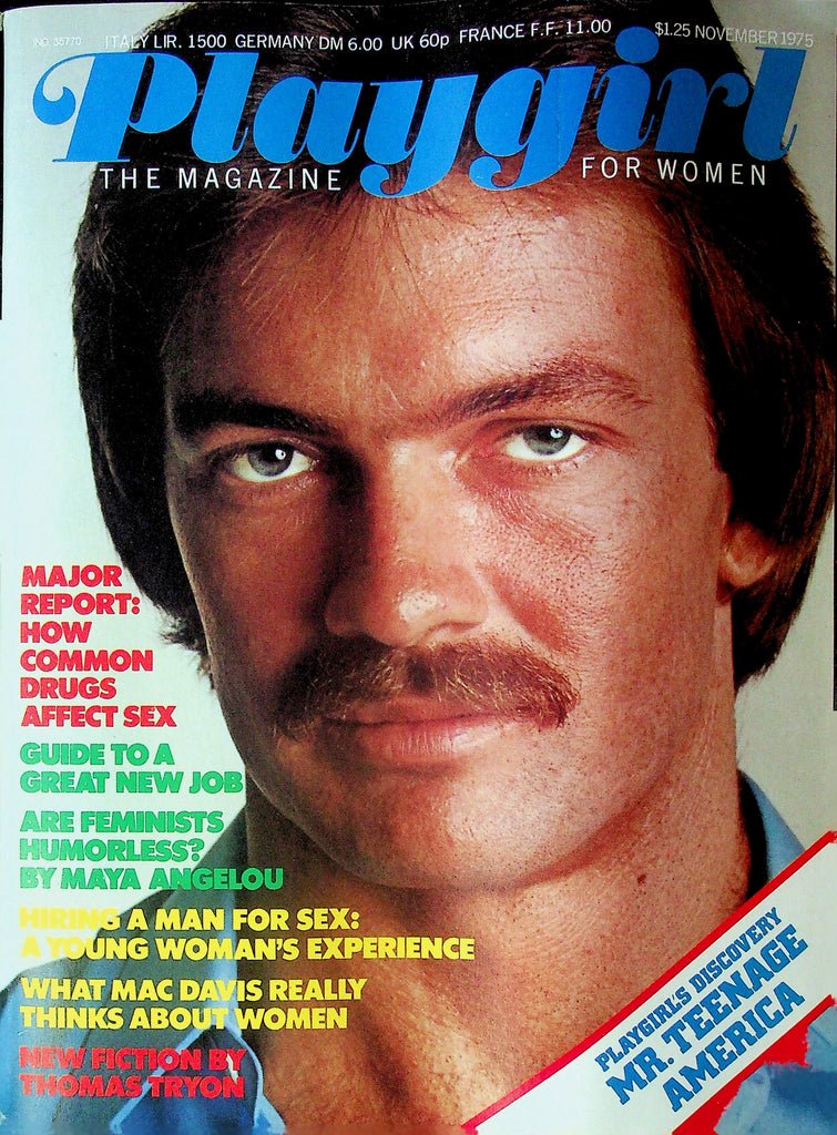 Playgirl Magazine Ft. Sally Kellerman November 1975 050625RP2