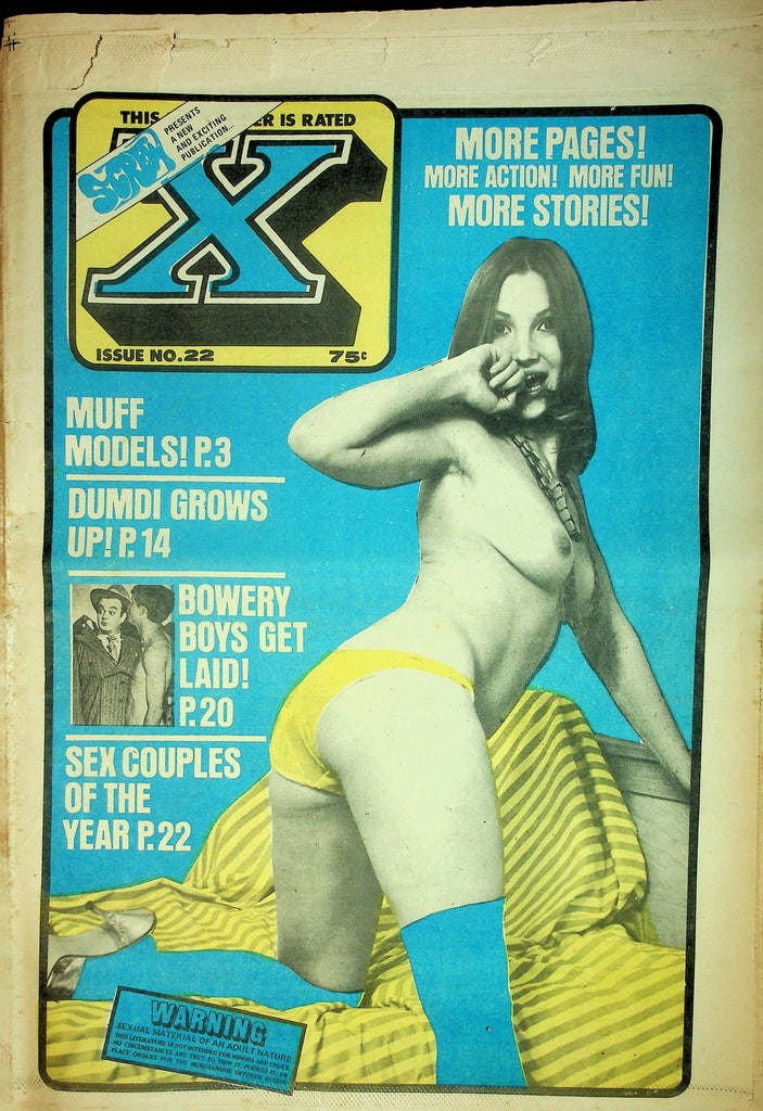 Screw Presents X Adult Newspaper  Muff Models / Sex Couples Of The Year  #22 1970  090526lmp-GSC
