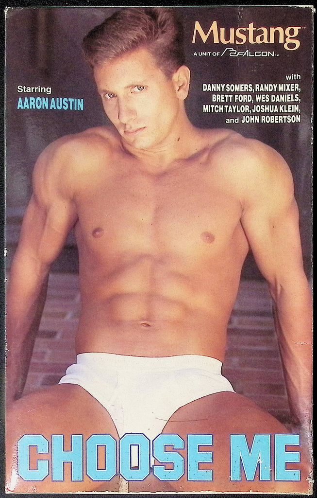 Choose Me Aaron Austin Danny Somers Mustang Studios Gay VHS 092424JKVHS