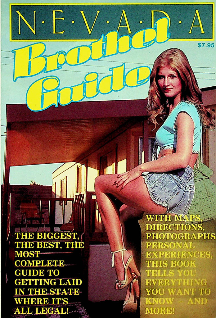 Nevada Brothel Guide Digest   Guide To Getting Laid In The State Where It's Legal  #1  1980's      060524lm-p
