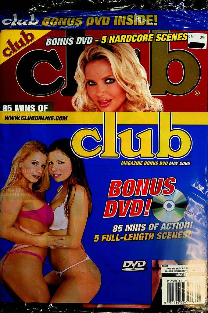 Club Magazine  w/DVD  May 2006  new/sealed    021324lmp-2