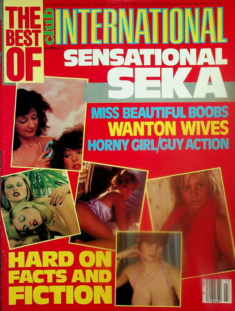 The Best Of Club International Magazine  Sensational Seka / Miss Beautiful Boobs  #23 1984    120225lmp