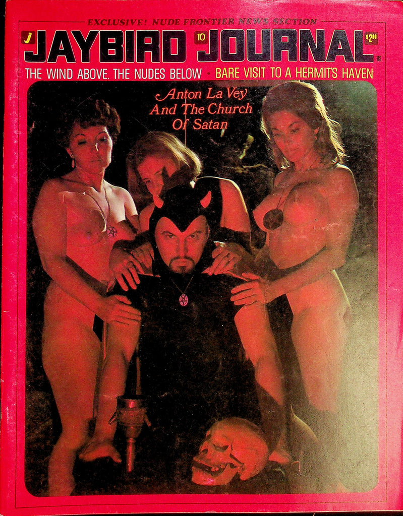 Jaybird Journal Nudist Magazine  Anton La Vey And The Church Of Satan vol.3 #2  October 1967     063026lmp-GSC