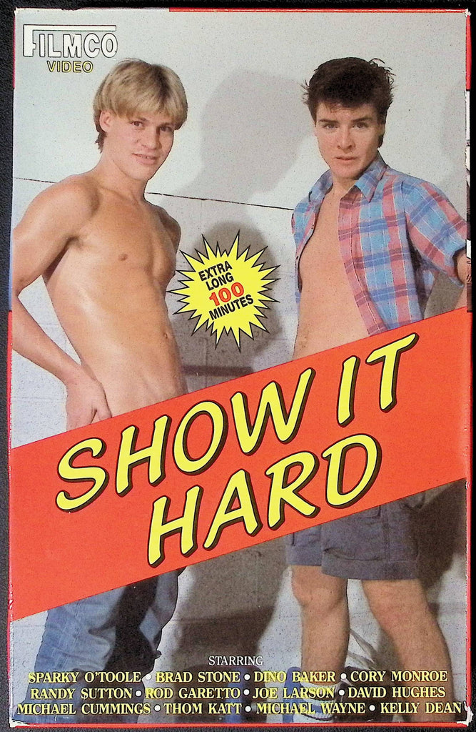 Show It Hard Filmco Video Gay VHS 102424JKVHS