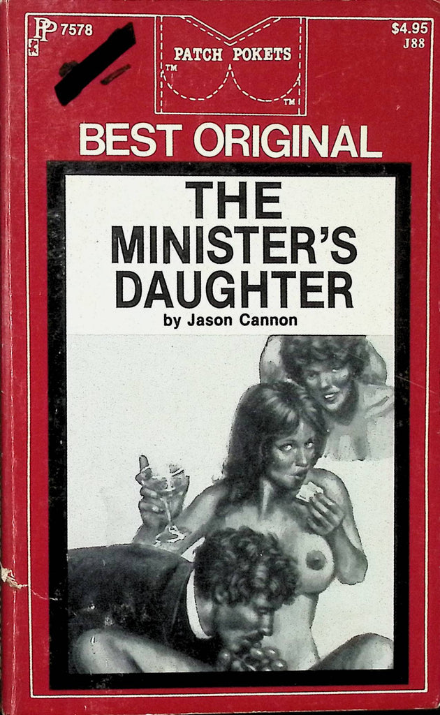 The Minister's Daughter by Jason Cannon PP7578 1975 Patch Pokets Book Adult Paperback Novel-091224AMP