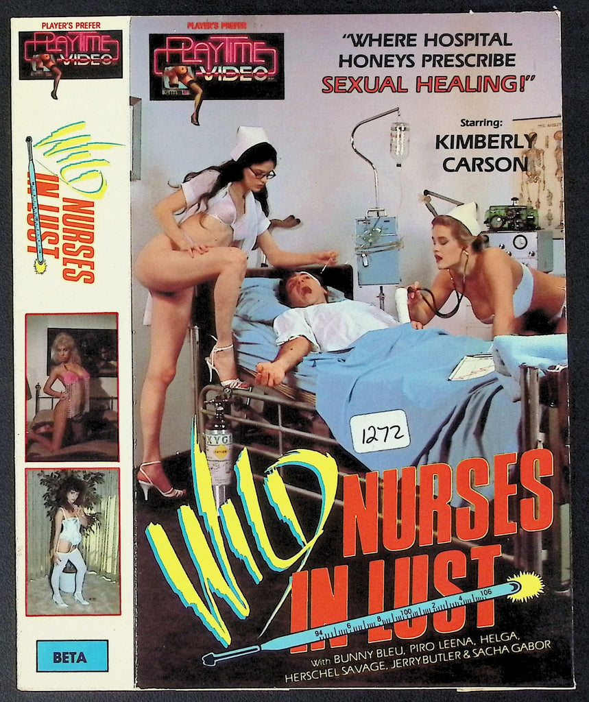 Wild Nurses in Lust with Bunny Bleu Piro Leena Helga Adult VHS Playtime Video 051926AKVHS